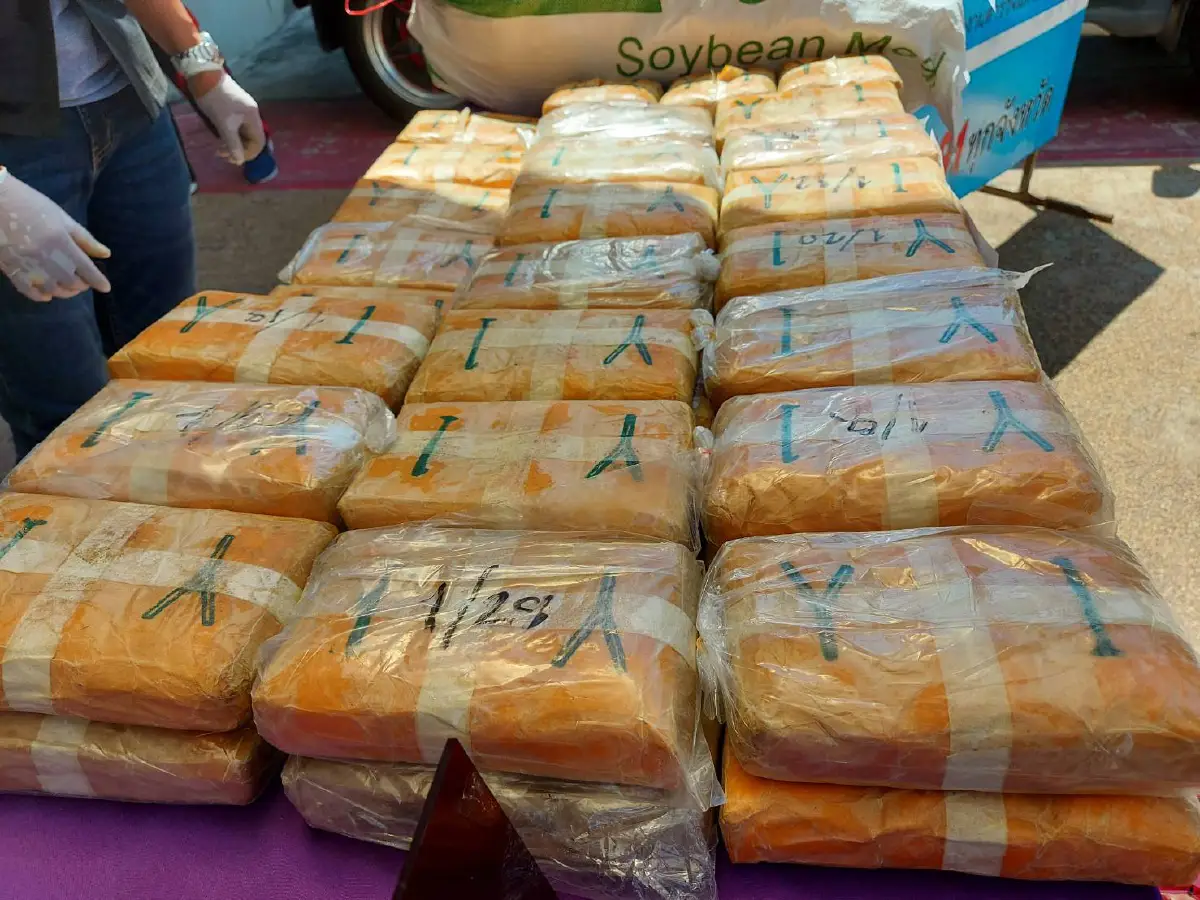 ตำรวจภาค3จับยาบ้า2.6ล้านเม็ดสกัดการแพร่ระบาดทั่วอีสาน