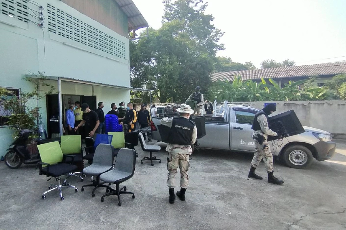 ภรรยาไม่ทน ! สามี-ลูกติดพนันใกล้หมดตัว ร้องผู้ว่าฯหมูป่าทลายบ่อน