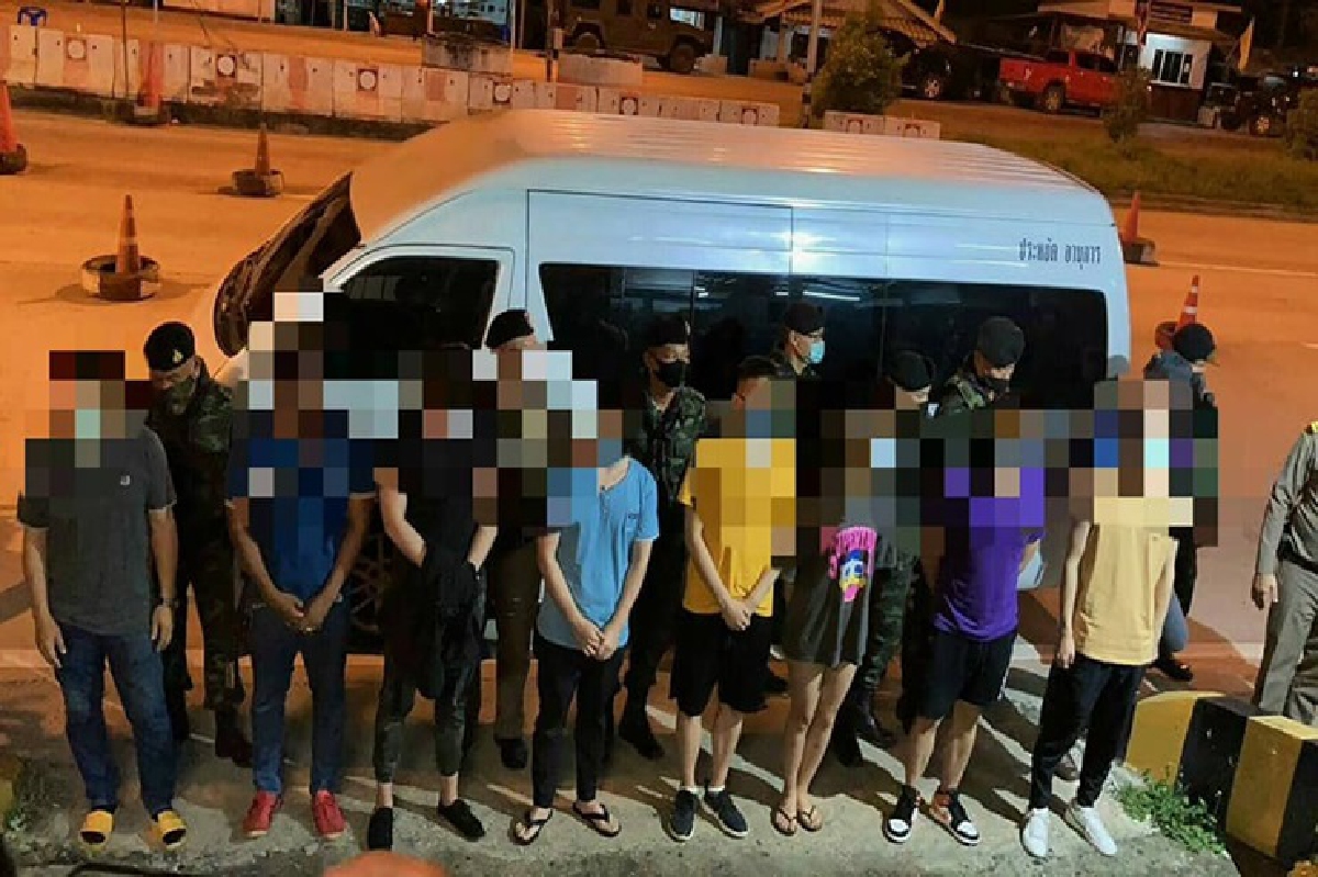 รวบอีก 6 ราย ! ชาวจีนหนีโควิดเมียนมา ลอบเข้าเมืองผิดกม. รวบอีก 6 ราย ! ชาวจีนหนีโควิดเมียนมา ลอบเข้าเมืองผิดกม.