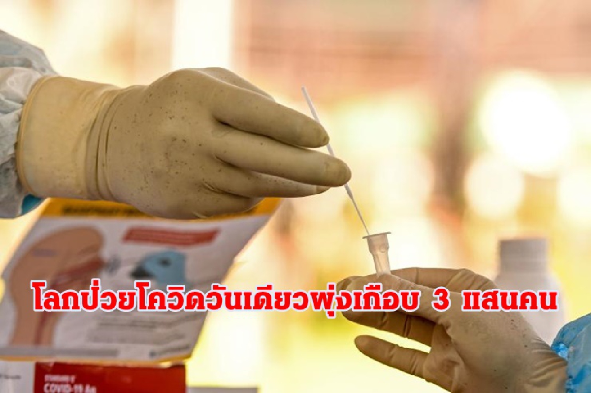 ยังหนัก!ป่วยโควิดทั่วโลกพุ่งทุบสถิติรายวัน ยังหนัก!ป่วยโควิดทั่วโลกพุ่งทุบสถิติรายวัน