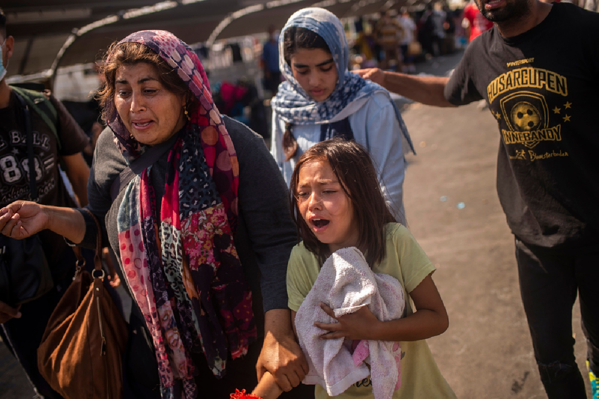 ภาพสะเทือนใจ ผู้ลี้ภัยไร้ที่คุ้มหัวแถมยังถูกปราบ