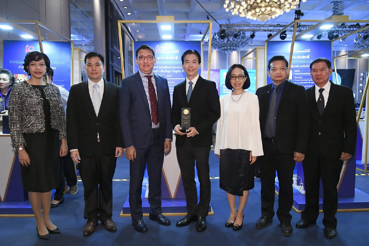 เอสซีจี โลจิสติกส์ แมเนจเม้นท์ คว้ารางวัลทรัพย์สินทางปัญญาดีเด่น สาขาลิขสิทธิ์ จากกรมทรัพย์สินทางปัญญา 