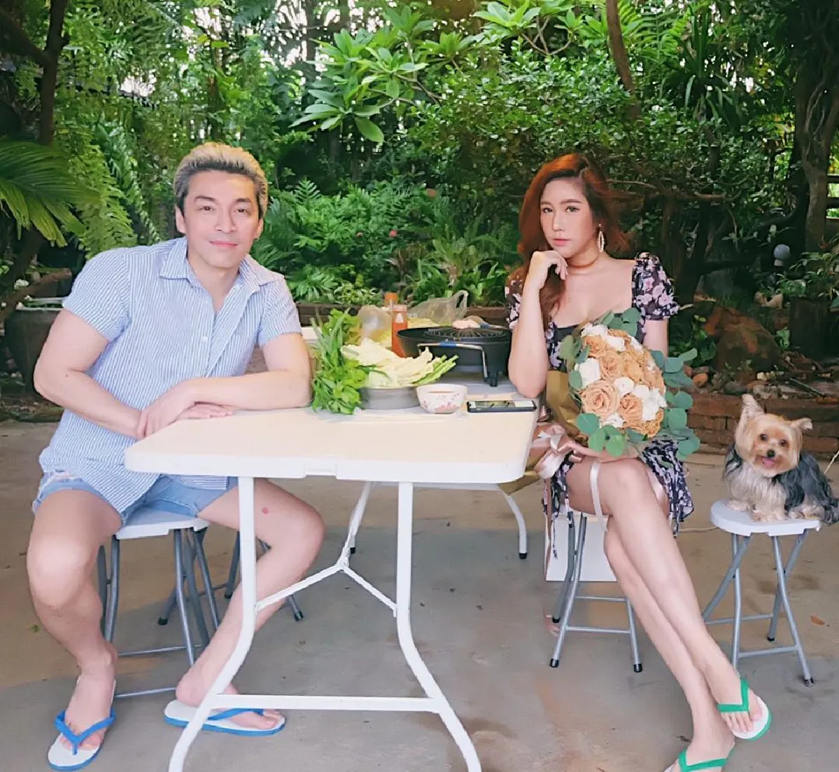 นุ๊กซี่ อัญพัชญ์ เผยภาพหวิว..สวีทในอ่างกับ ปู แบล็คเฮด สยบข่าวรักร้าว