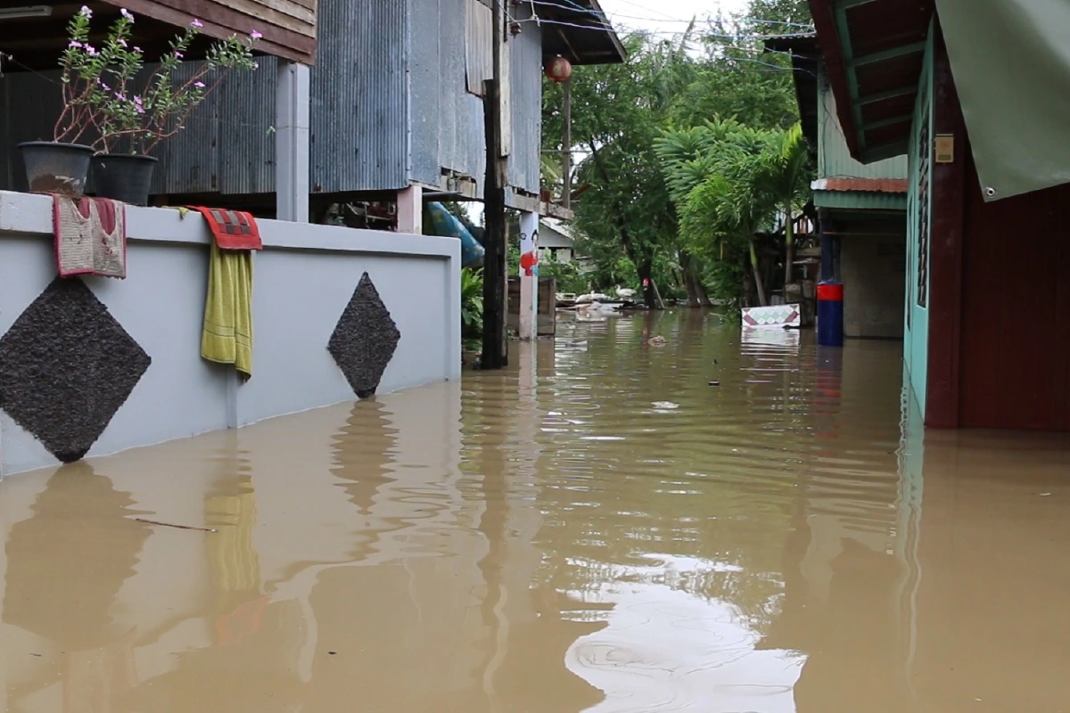 ขอนแก่นอ่วม!"โนอึล"ทำน้ำท่วมเขตเทศบาลเมืองบ้านไผ่