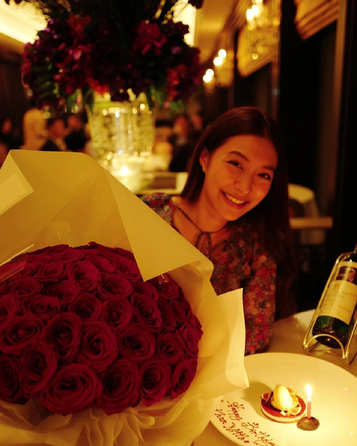 มิว นิษฐา ควง ไฮโซเซนต์ ดินเนอร์หวานฉลองวันเกิดปีนี้กับสามีสุดที่รัก 