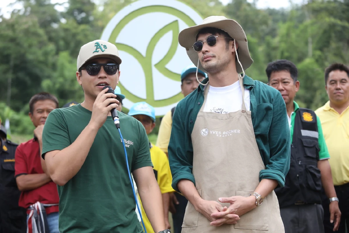 อเล็กซ์-บอย ปลูกป่าสร้างจิตสำนึกอนุรักษ์สิ่งแวดล้อม ณ โครงการหลวงห้วยลึก 