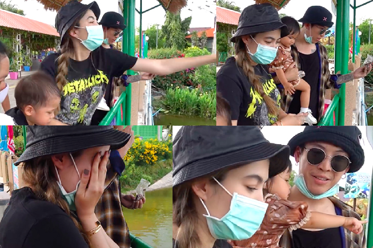 "มาร์กี้" ทำแหวนแต่งงานตกบึงฉวากขณะให้อาหารปลา ทำเอา "ป๊อก" ถึงกับช็อก "มาร์กี้" ทำแหวนแต่งงานตกบึงฉวากขณะให้อาหารปลา ทำเอา "ป๊อก" ถึงกับช็อก