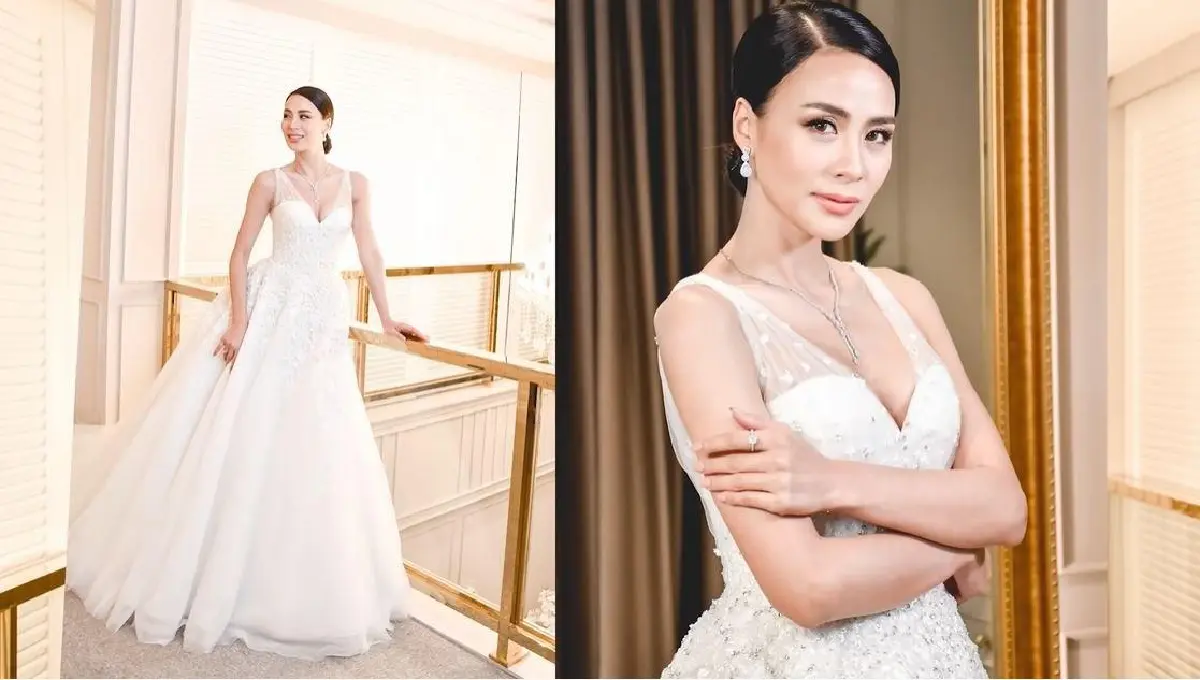 “รถเมล์ คะนึงนิจ” มากับชุดเจ้าสาว 3 ลุคสุดปัง สวยเริด เอาอยู่ทุกสไตล์ 