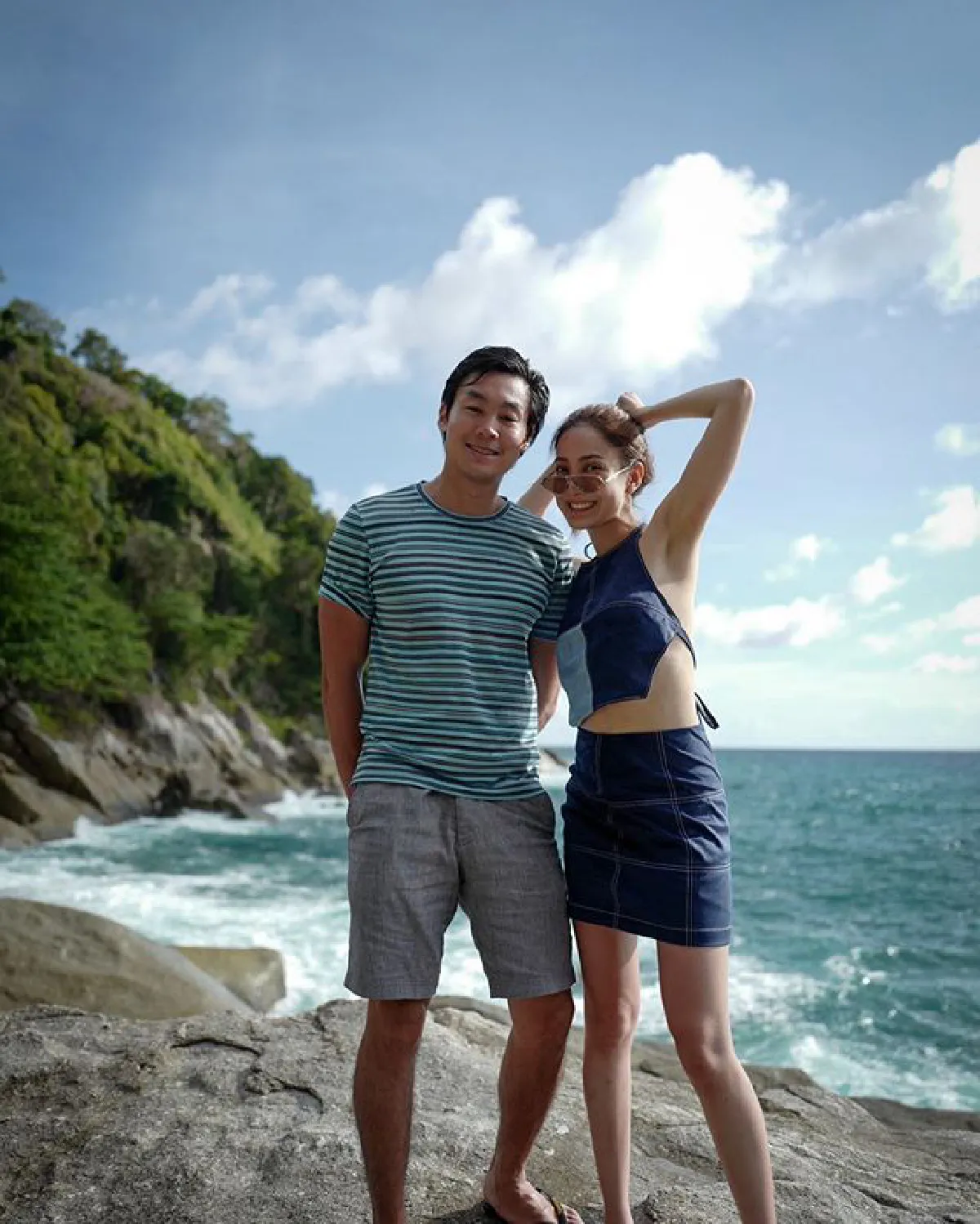 แต้ว-ไฮโซณัย ผลัดกันกดชัตเตอร์ อวดภาพหวานจากกล้องฟิล์ม