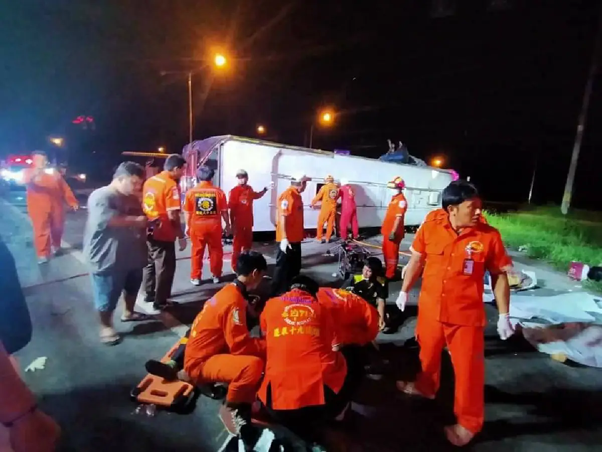 โคราชตั้งศูนย์ช่วยเหลือผู้ประสบอุบัติเหตุหมู่ ดับ7เจ็บ50