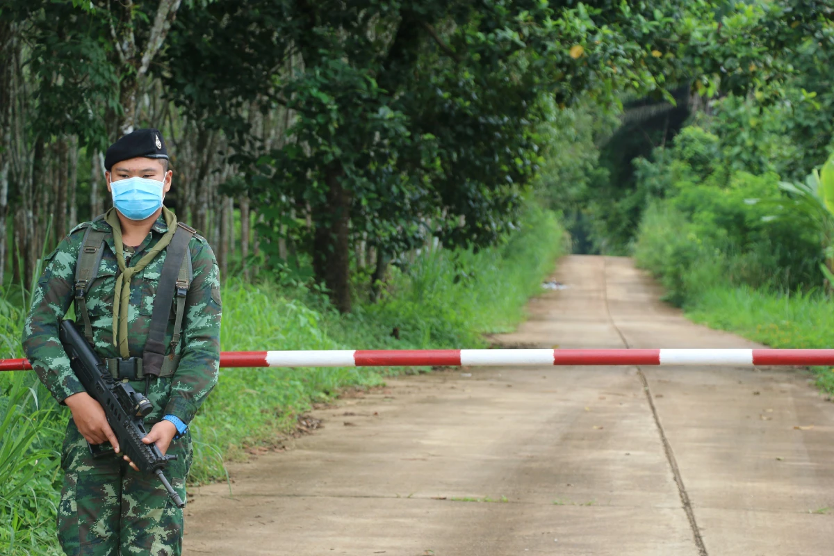 ด่านเจดีย์สามองค์เงียบ!คุมเข้มมาตรการสกัดโควิดจากเมียนมา