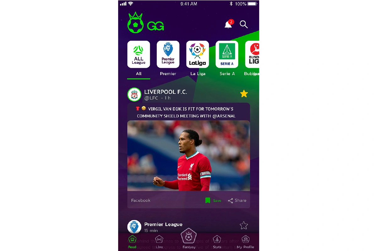 เปิดตัวแอปใหม่เอาใจคอบอล.. “ขอบสนามGG” สตาร์ทอัพน้องใหม่วงการกีฬา พร้อมจัดทีมฟุตบอล แฟนตาซีชิงเงินกว่า 100,000 บาททุกสัปดาห์