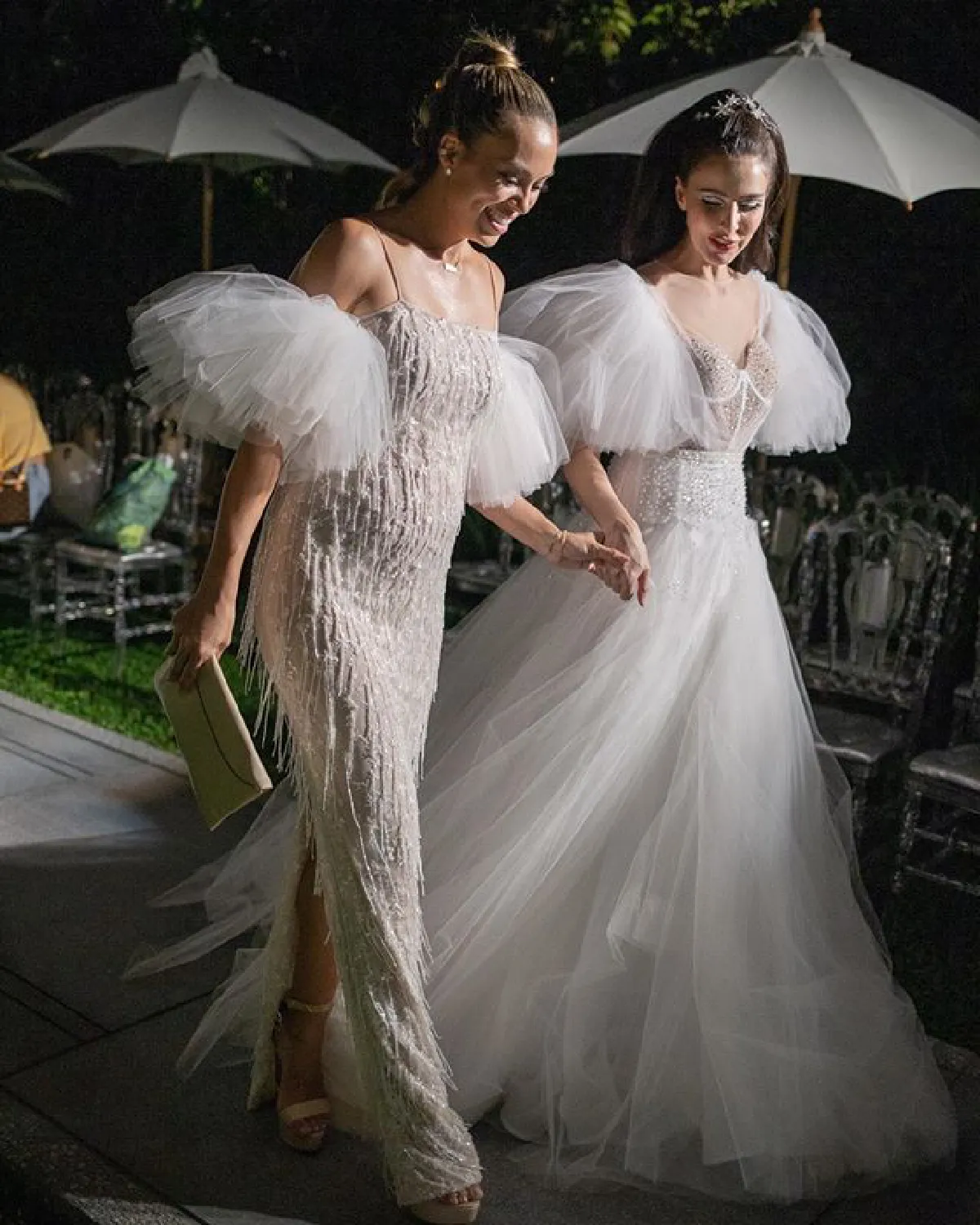  "ศรีริต้า-เทย่า" ว่าที่คุณแม่ป้ายแดงในชุดสวย ออร่าพุ่งสวย สะกดทุกสายตา