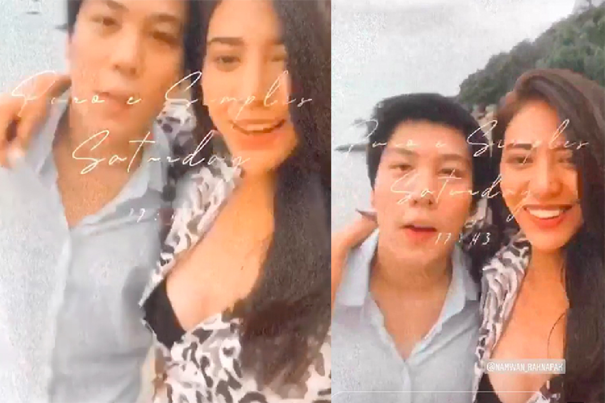 “ไฮโซแชมป์” อวดคลิปหวานขอบคุณ “น้ำหวาน The Face” ที่อยู่เคียงข้างกัน “ไฮโซแชมป์” อวดคลิปหวานขอบคุณ “น้ำหวาน The Face” ที่อยู่เคียงข้างกัน