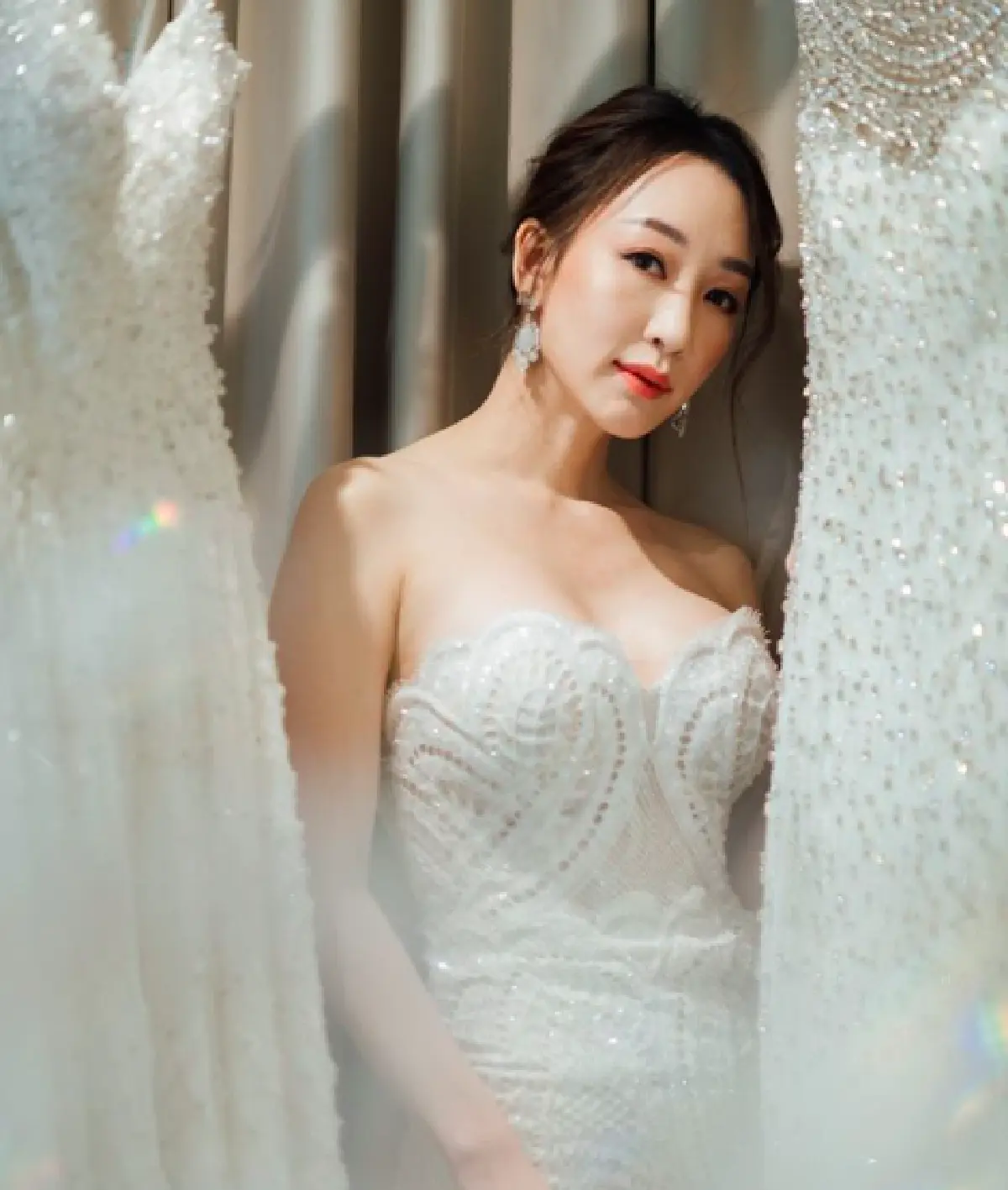 "ตู่ ปิยวดี" ลองชุดเจ้าสาวสุดอลังการ ทำเอาว่าที่เจ้าบ่าว "มาวิน" ถึงกับขยี้ตาเลยทีเดียว