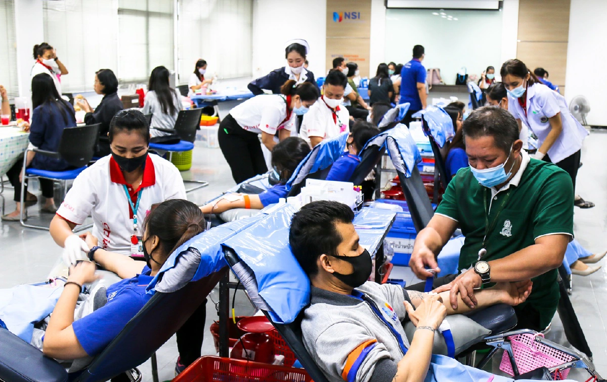 นำสินประกันภัย NSI Blood Hero ทำดีเพื่อสังคม