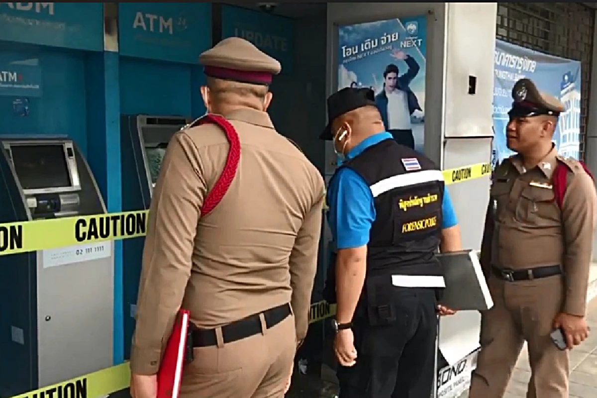 มือมืดทุบตู้ATMจอแตกสอบเงินยังอยู่ครบคาดฝีมือวัยรุ่นคะนอง