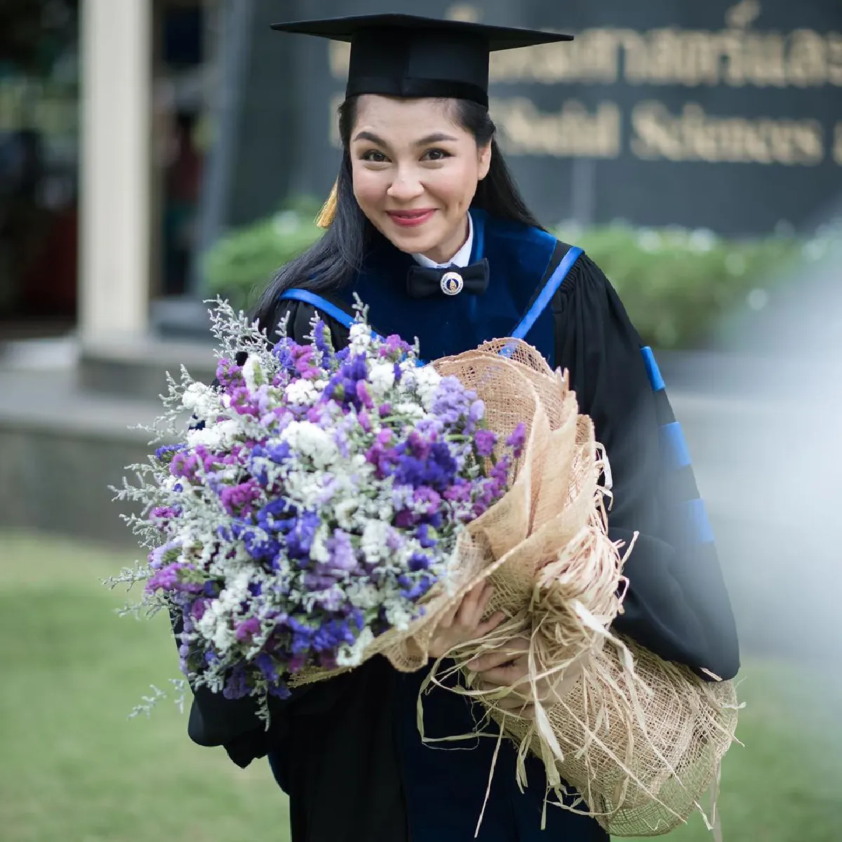  “จอย ศิริลักษณ์” สุดภูมิใจ! คว้าปริญญาเอกอาชญาวิทยา เป็นดร. สมใจ