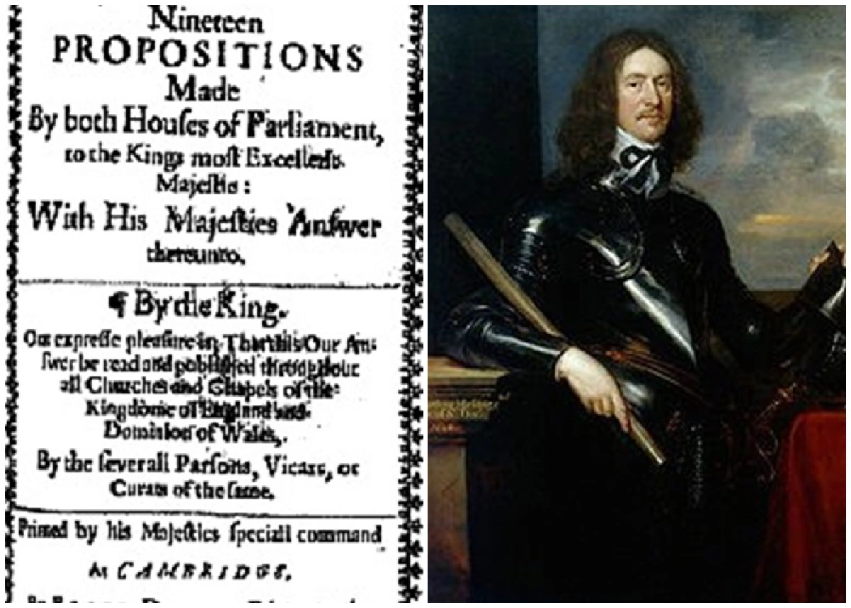 ข้อเรียกร้องสิบเก้าประการต่อพระมหากษัตริย์ (อังกฤษ)