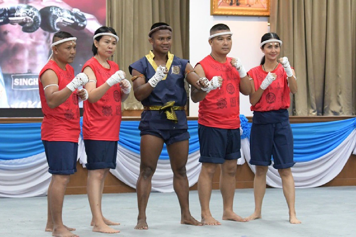 กองปราบดึง"บัวขาว"สอนมวยไทยสู้โจร