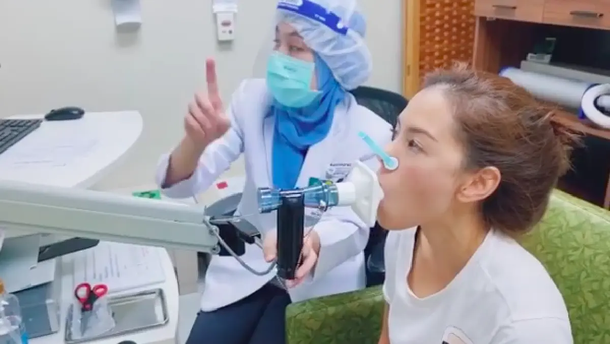 "ลิเดีย ตรวจสุขภาพพบปอดยังไม่หายดี! ส่วน “แมทธิว" หายแล้วร้อยเปอร์เซ็นต์ 