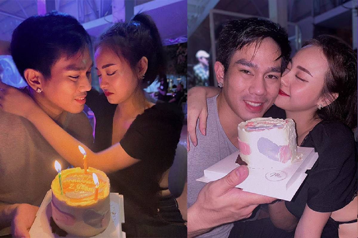 "อาร์-เอื้อย" เป่าเค้กฉลองรักครบรอบ 2 ปี ช็อตนี้มีคนถึงกับเสียน้ำตา "อาร์-เอื้อย" เป่าเค้กฉลองรักครบรอบ 2 ปี ช็อตนี้มีคนถึงกับเสียน้ำตา