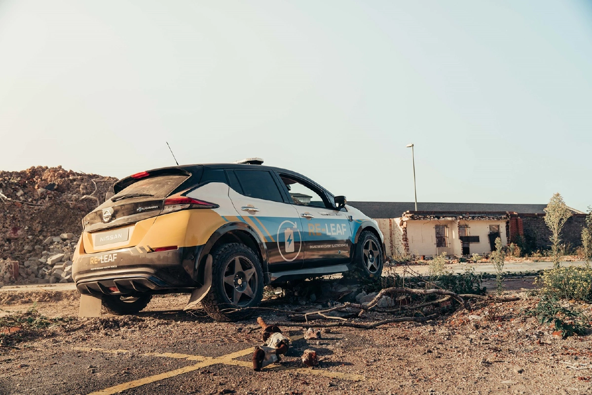 นิสสัน รี-ลีฟ เปิดตัวรถยนต์ไฟฟ้าแหล่งพลังงานจากภัยพิบัติทางธรรมชาติ