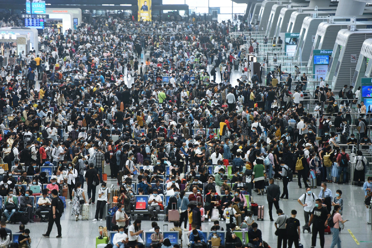 โกลเด้นวีคคึกคัก! ชาวจีนกว่า 600 ล้านคนแห่เที่ยวหวังฟื้นเศรษฐกิจ