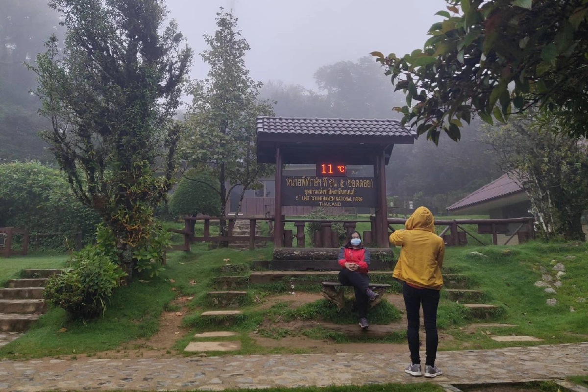 ฤดูหนาวมาแล้ว กิ่วแม่ปานอุณหภูมิแตะ10องศา