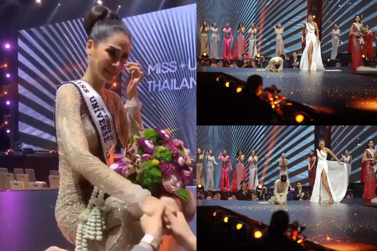 ช็อตนี้โดนใจ! พรฟ้า ปุณิกา ก้มกราบลาเวที จบเส้นทางนางงามได้อย่างสง่างาม ช็อตนี้โดนใจ! พรฟ้า ปุณิกา ก้มกราบลาเวที จบเส้นทางนางงามได้อย่างสง่างาม
