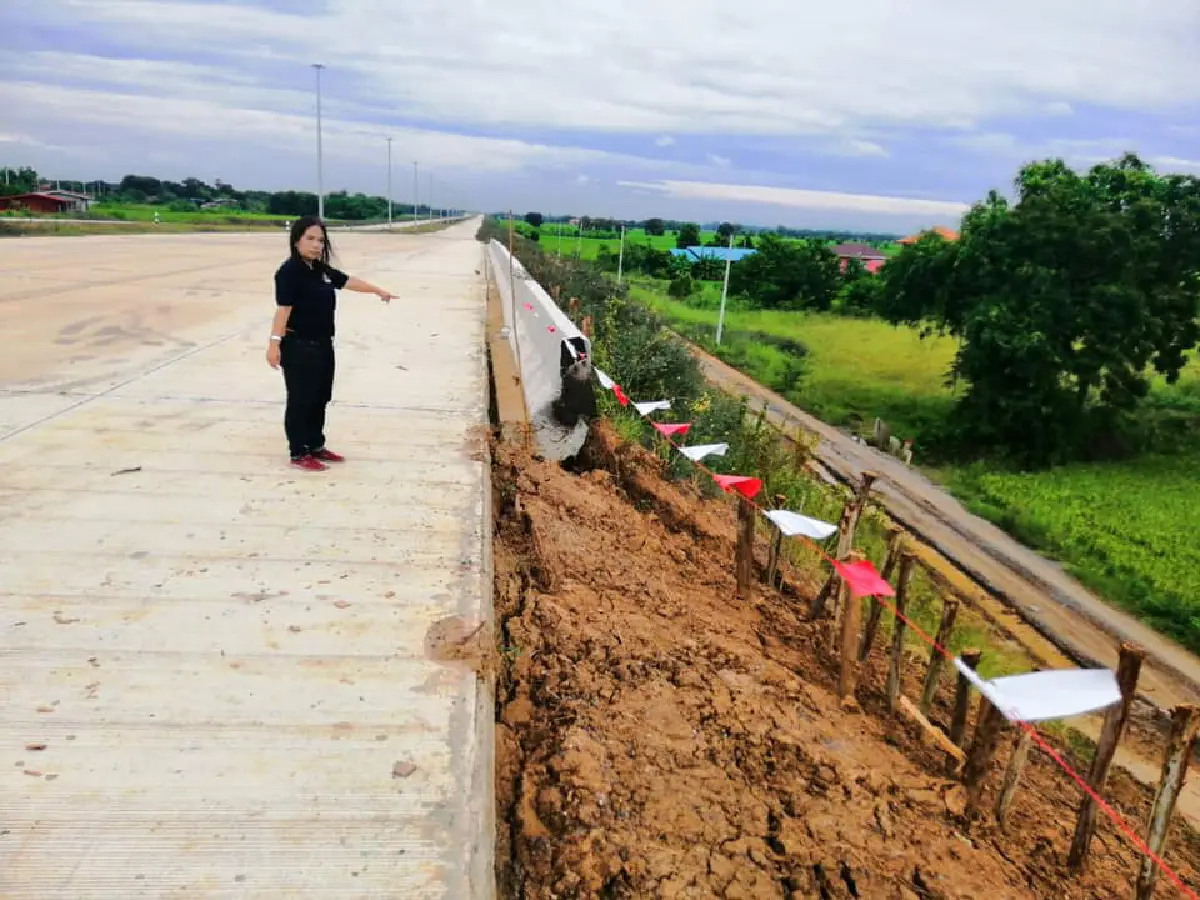 โวยประชาชนเดือดร้อนจากการก่อสร้างมอเตอร์เวย์"บางปะอิน - นครราชสีมา"