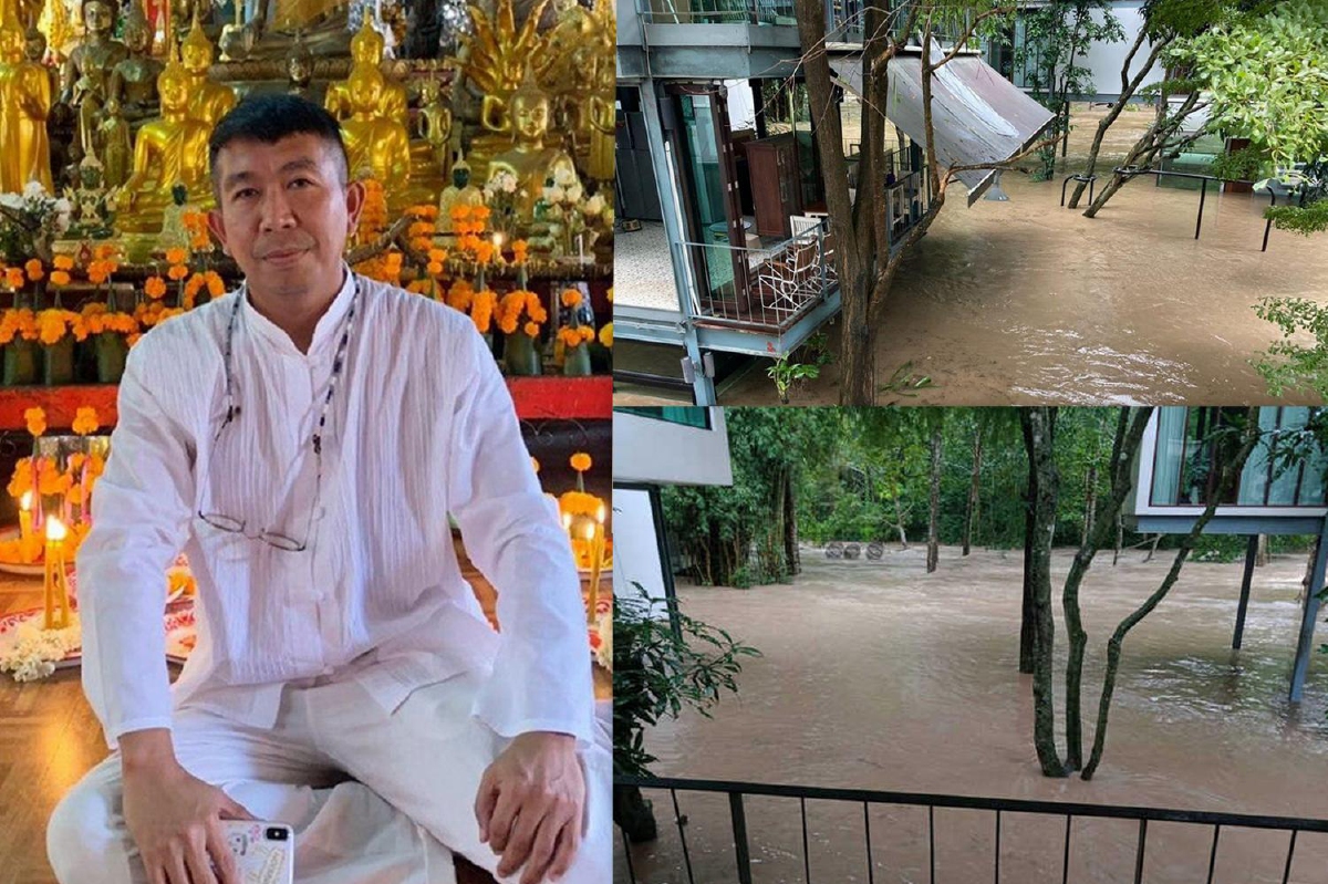 อ่วมกว่าทุกปี! เสนาลิง โพสต์ภาพรีสอร์ตถูกน้ำท่วมหนัก วอนสิ่งศักดิ์สิทธิ์ช่วย อ่วมกว่าทุกปี! เสนาลิง โพสต์ภาพรีสอร์ตถูกน้ำท่วมหนัก วอนสิ่งศักดิ์สิทธิ์ช่วย
