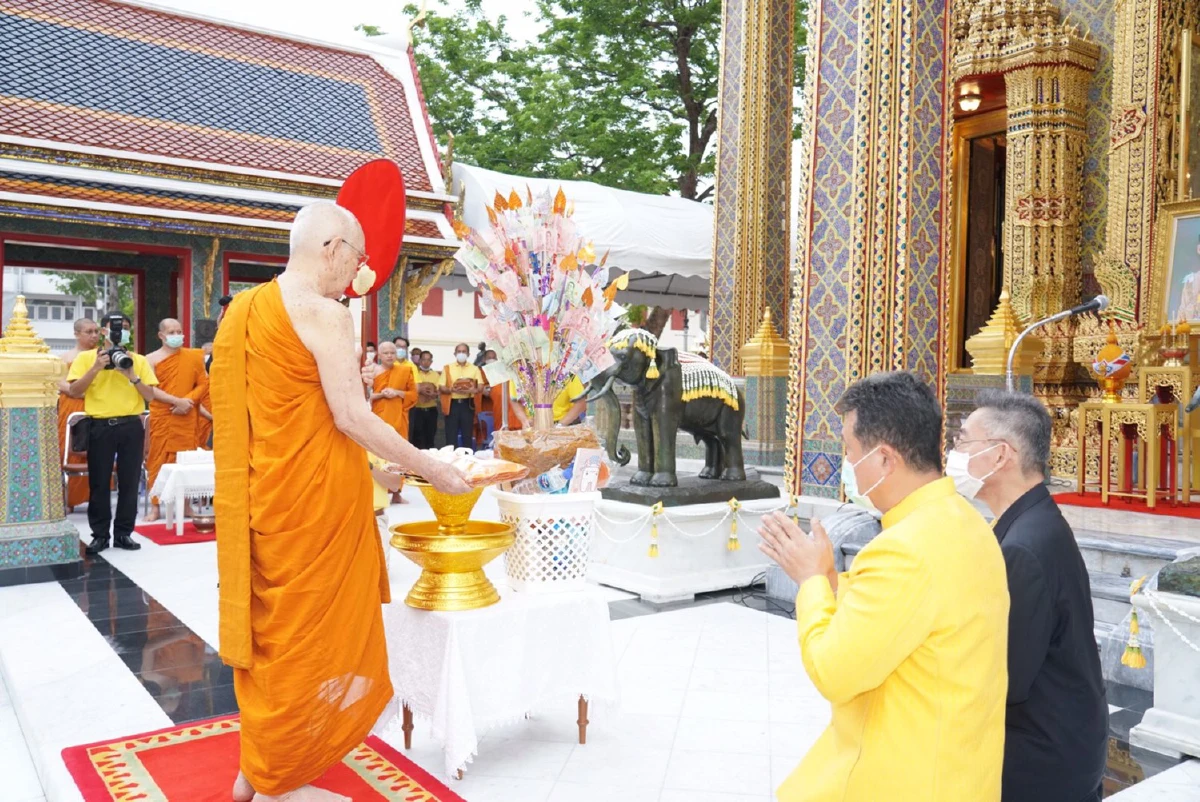 สมเด็จพระสังฆราชบำเพ็ญกุศลน้อมรำลึกในพระมหากรุณาธิคุณร.9
