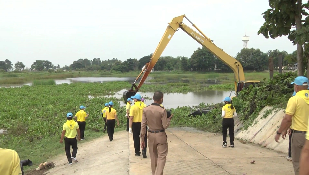 จิตอาสาทั่วประเทศพร้อมใจทำความดีด้วยถวายเป็นพระราชกุศล