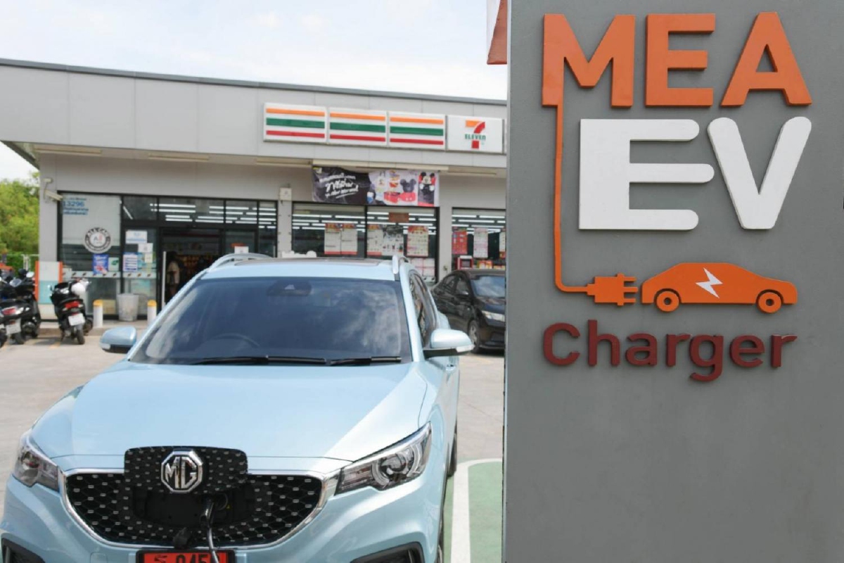 MEA ร่วม 7-Eleven เปิด EV Charging Station ชาร์จฟรี เพิ่มอีก 2 มุมเมือง MEA ร่วม 7-Eleven เปิด EV Charging Station ชาร์จฟรี เพิ่มอีก 2 มุมเมือง