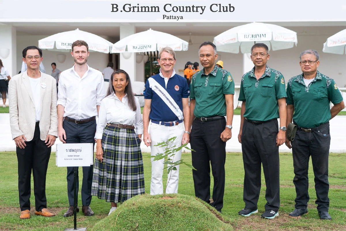 “ฮาราลด์ ลิงค์” นำทัพ บี.กริม เดินหน้าขยายพื้นที่ป่าเพื่อความยั่งยืน ผนึกกรมป่าไม้ จัดกิจกรรมปลูกสวนป่า ปลูกกล้าไม้ทรงปลูก “ต้นราชพฤกษ์-ต้นนนทรี”