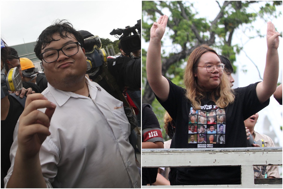 ศาลอุทธรณ์อนุญาตให้ปล่อยตัว "รุ้ง-เพนกวิน-ณัฐชนน" ศาลอุทธรณ์อนุญาตให้ปล่อยตัว "รุ้ง-เพนกวิน-ณัฐชนน"