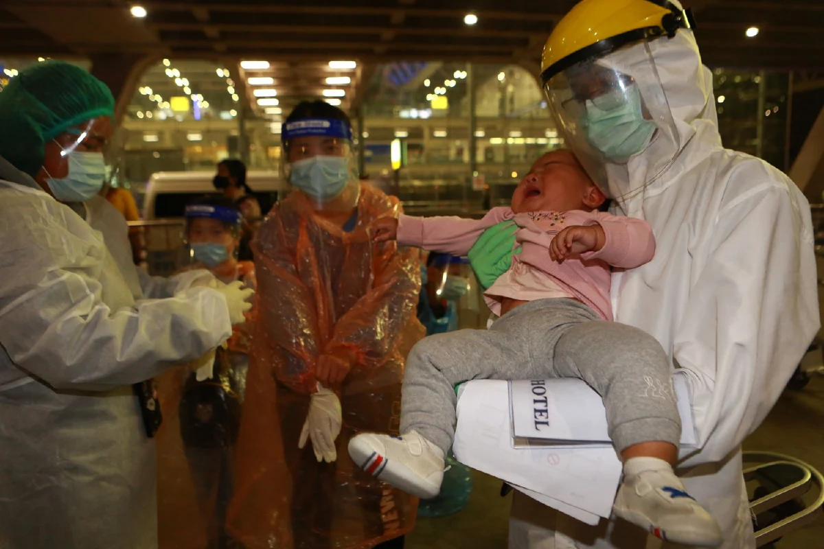 นักท่องเที่ยวพิเศษ 39 คนจากจีนเดินทางถึงสุวรรณภูมิแล้ว