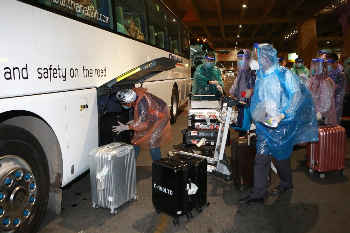 นักท่องเที่ยวพิเศษ 39 คนจากจีนเดินทางถึงสุวรรณภูมิแล้ว
