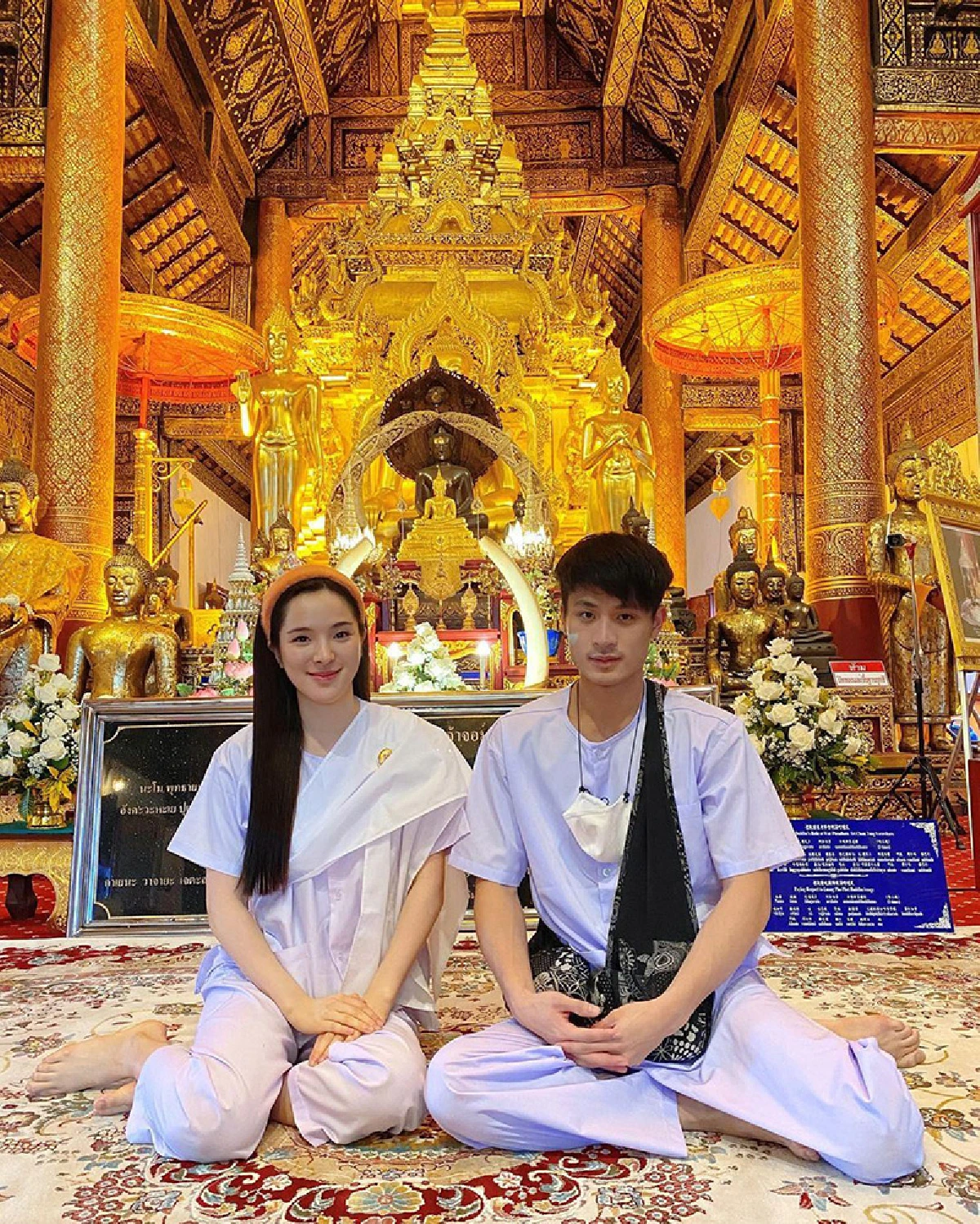 “ปันปัน สุทัตตา” ขอเบรกความแซ่บ มานุ่งขาวหุ่มขาวบวชชีพราหมณ์ 