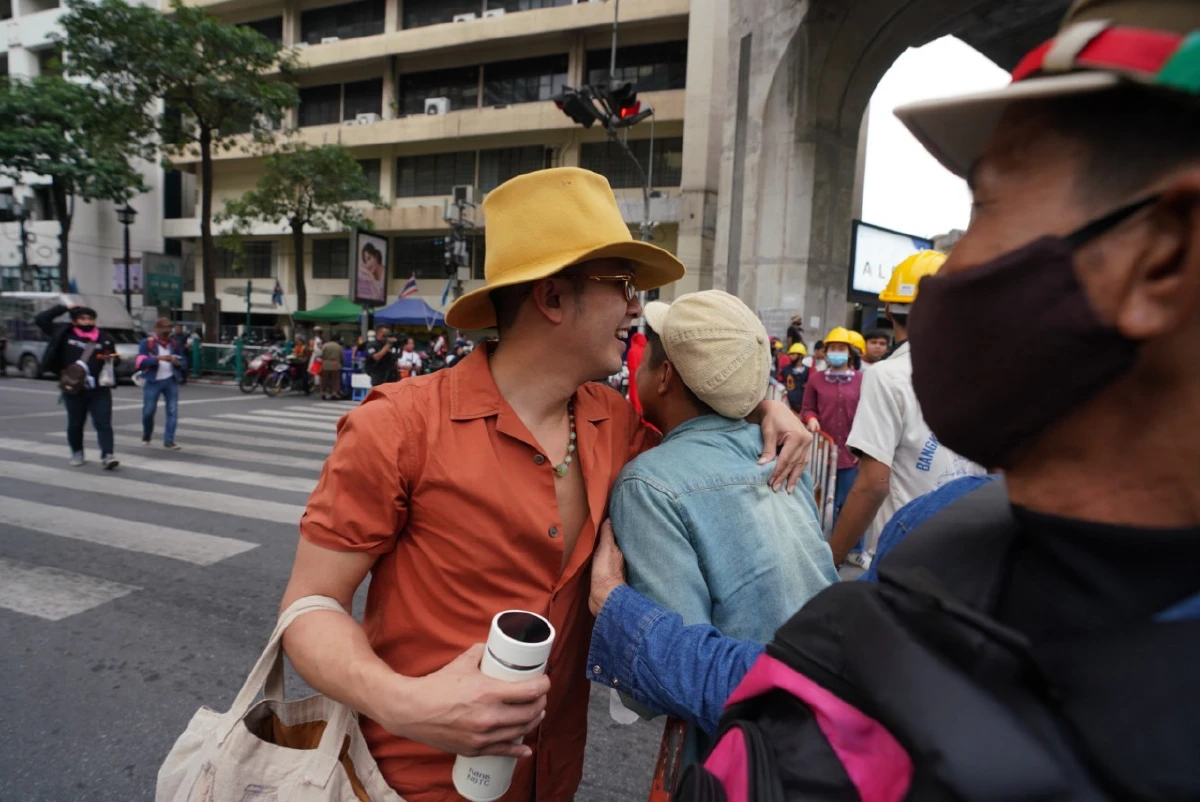 "ไผ่ ดาวดิน"ปฎิเสธแตกคอกลุ่มราษฎรยันม็อบราชประสงค์เลิก2ทุ่มครึ่ง