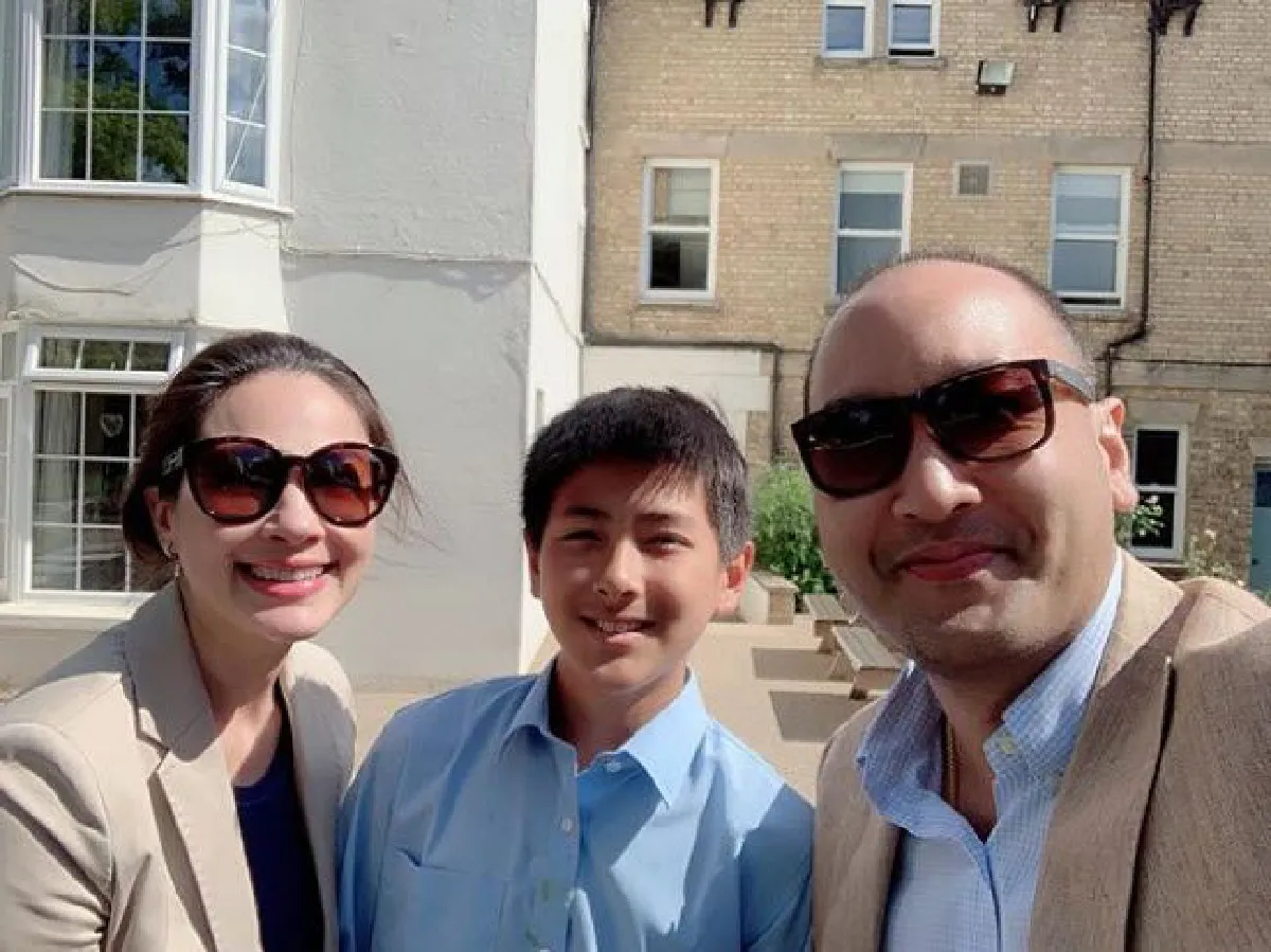 “น้องแมค” ลูกชาย “แหม่ม คัทลียา” เผลอแป๊บเดียวโตเป็นหนุ่มหล่อคมเข้ม