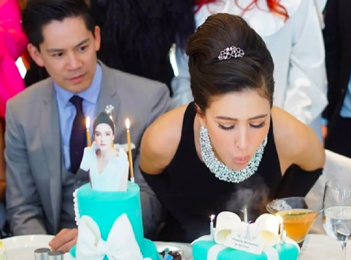 “ศรีริต้า เจนเซ่น” จัดวันเกิดในร้านเพชรสุดหรู อบอุ่นหรูหราตามสไตล์!!