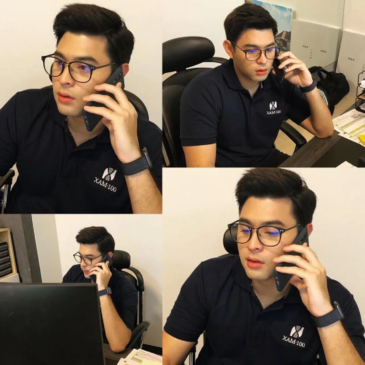 ส่องภาพ น้องแมมโบ้ ลูกชาย แซม ยุรนันท์ หล่อเท่ในมาด CEO สุดเนี๊ยบ