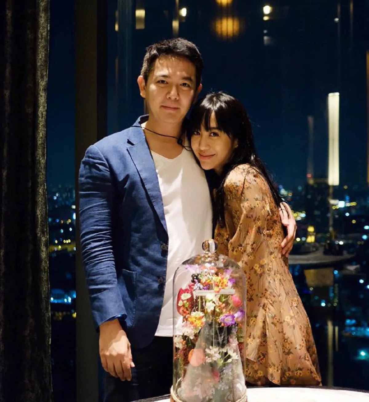 วีเจจ๋า ควงสามี ตุ๊ ธนานันต์  ดินเนอร์หวานฉ่ำ ฉลองวันเกิด 41 ปี 