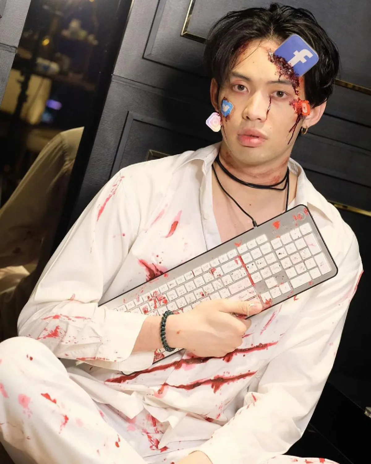 “ดีเจมะตูม” ถูกชาวเน็ตซัดเละ! หลังแต่งผีถูกโซเชียลทำร้ายในวันฮาโลวีน 