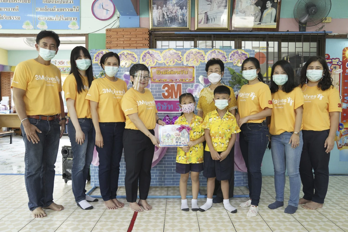 3เอ็ม ประเทศไทย บริจาคเงินกว่า 1 ล้านบาท ต่อยอดความช่วยเหลือให้สังคมไทยสู้ภัยโควิด