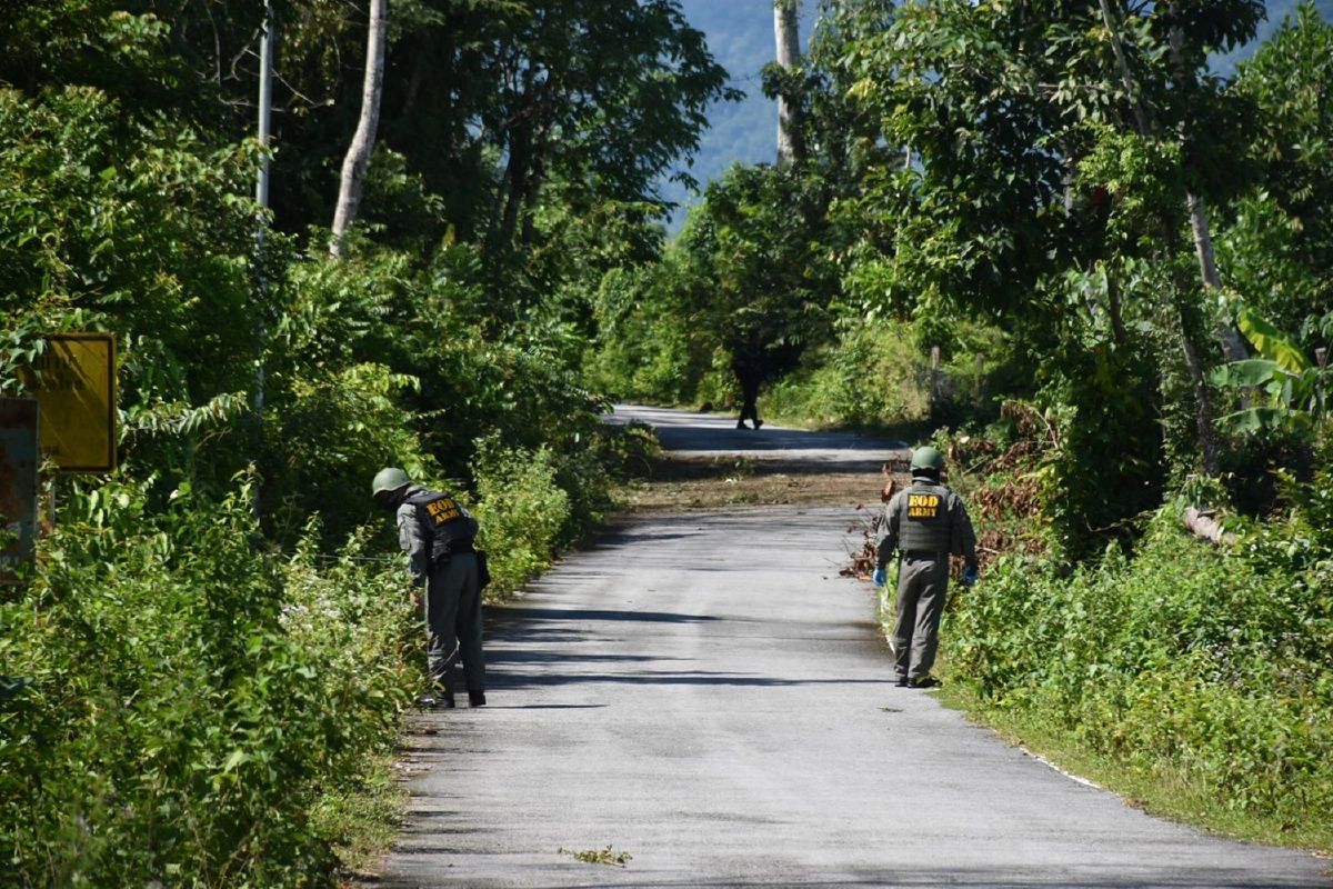 โจรใต้ลอบวางระเบิดทหารพรานโชคดีไร้เจ็บ-ชาวบ้านถูกลอบยิงดับ1
