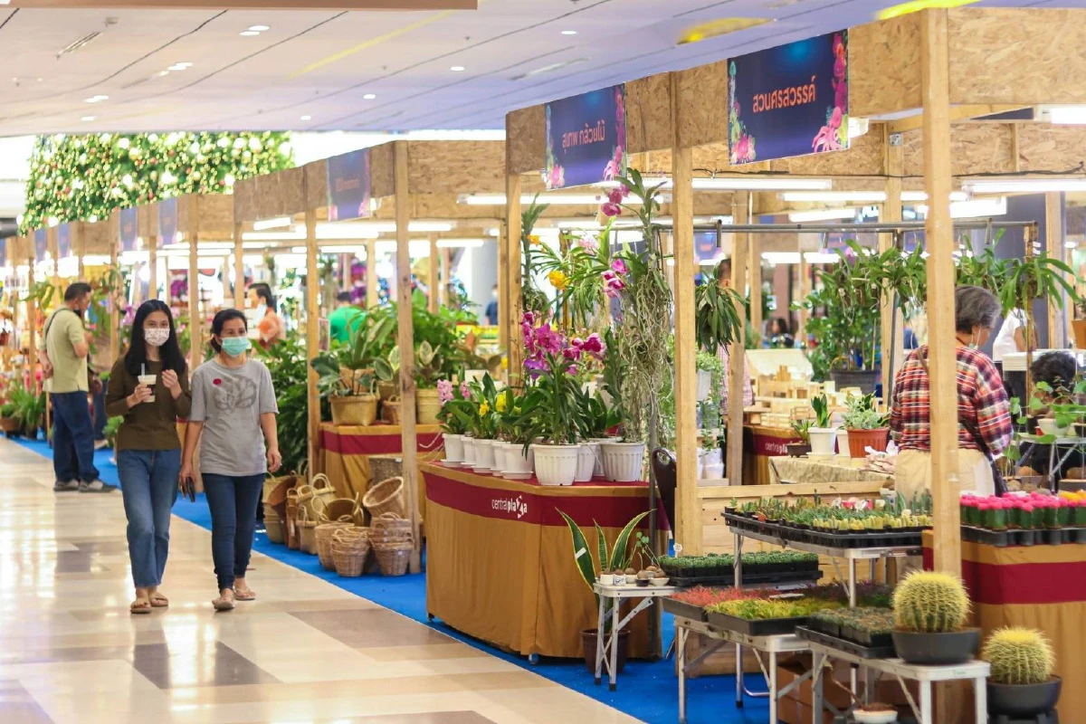 ชมประติมากรรมดอกกล้วยไม้นับแสนดอกในคอนเซ็ปต์ 'ความงามอันลึกลับใต้ท้องทะเลลึก'