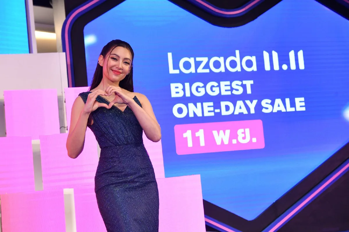 ลาซาด้าแท็กทีมเบลล่า-อีมินโฮ เอาใจนักช้อป 11.11 Biggest One-Day Sale